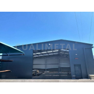 Hangar gamme EcoRapid recyclage - démontable, amovible - structure modulaire Cualimetal_1