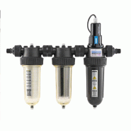Sterilisateur trio-uv CINTROPUR 4100 26/34 - 230v - 50hz - désinfection des eaux de puits contaminées - équipé d'un préfiltre 25μm et d'un filtre à charbon actif_1