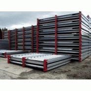 CONTAINER DE CHANTIER - CONTENEUR DE STOCKAGE 6M - BUNGALOW GALVANISÉ DÉMONTABLE CDS-6_1