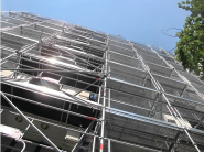 Échafaudage MDS 2ème catégorie avec montants et cadres robustes