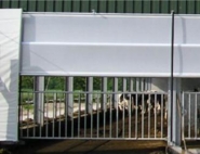 Pare-vent C78 - Agriest - Brise-vent double ouverture pour stabulations et hangars_1