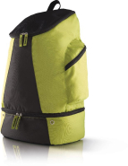 Sac à dos sport - Kimood - Polyester 600D et Ripstop 300D - Compartiment chaussures - Réf: KI0102_1