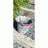 Seau maçon avec bec verseur 13L - Poignée confort, graduation intérieure et paroi renforcée_1