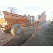 Trancheuse de sol Rivard 500 - largeur de tranchée 270mm ou 380mm - profondeur jusqu'à 1,70m_1