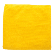 Serviette de sport en microfibre - avec pochette - 185 gr/m2 - couleur jaune_1