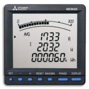 Calculateur d'énergie électrique ME96 - montage panneau, écran LCD, communication Modbus RTU/CC-Link_1