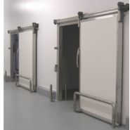 SP400 - Porte de chambre froide coulissante en polyester ou inox - Spenle_1