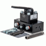 VM43, Distributeurs Montés sur Pompe, Manuelle, 4-voies, 3-positions, Centre Tandem_1