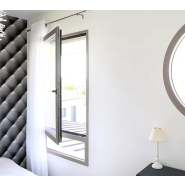 Fenêtre bois-aluminium double vitrage - Design, confort et isolation thermique - 10 finitions bois et 28 coloris aluminium_1