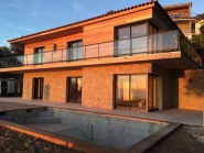 Garde-corps aluminium - Verre intégral - teinte RAL au choix - poteaux prêt à poser_1