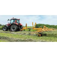Faneuse TE250 Vermeer - Largeur de fanage 7,6 m - Dents doubles en crochet et système hydraulique_1