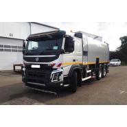 Balayeuse châssis TP Brock VS 10 - Grande capacité et autonomie exceptionnelle - Aspire gravillons et décapage haute pression_1