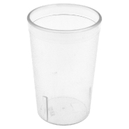 Gobelet réutilisable transparent 285ml Ø7x11cm - par 72_1