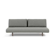 Innovation Living Canapé lit design Unfurl Lounger convertible 200x140 cm - Tissu bouclé Ash Grey - Style années 50-60_1