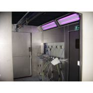 Cabine multifonctions pour ressuage et contrôle non destructif