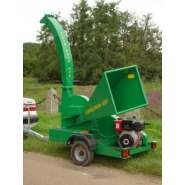 Broyeur de branches autonome à 4 ou 6 couteaux radiaux de 150 mm  - SUPER-PAIN 450 option T / option G avec moteur essence_2