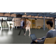 Dalle PVC plombante 60 x 60 cm - vinyle autoplombant - épaisseur 6 mm - couche d'usure 0,7 mm_1