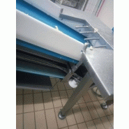 Élévateur agroalimentaire - configurations personnalisées - inox alimentaire et bande transporteuse_1