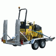 Remorque porte-engins lider 3.5t - 2 essieux_1