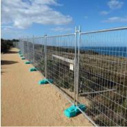 Standard - Grille de chantier - TE-FENCE - Clôture mobile temporaire en fil galvanisé Ø4,50mm, panneaux standard 200x200cm ou 200x250cm_1