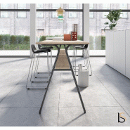 Table haute coins arrondis - Mobel Linea - 180, Anthracite, Anthracite_1