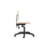 Fauteuil de bureau ergonomique en bois - Caray - base Ø62 cm - dossier réglable_1