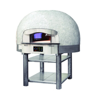 Four à pizza statique à gaz Morello Forni - Ligne FG avec double brûleur atmosphérique et écran tactile Inteltouch System_1