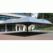 Préau Calypso - conçu pour les régions à forte pression de vent et charge de neige_1