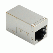 ROLINE Coupleur RJ-45 blindé, Cat.6A/Classe EA, argent_1