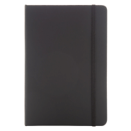 Set bloc-notes en simili-cuir - 100 pages non lignées avec stylo à bille assorti - Encre bleue - Livré en boîte cadeau_1