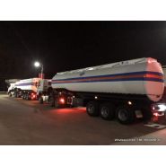 Remorque citerne carburant - Xiamen Sunsky Trailer Co., Ltd - capacité 40 000 L - semi-remorque en acier au carbone avec 3 compartiments_1