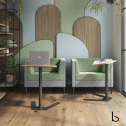 Table auxiliaire - Mobel Linea - Blanc 9010, Blanc_1