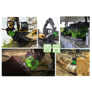 Attache Compact, robuste, puissant - Platine boulonnée supérieure - TILT ROTATOR_1