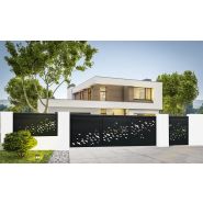 L'envol - Clôture en aluminium - motif ajouré oiseaux - thermolaquage - norme ISO 9001 et garantie 10 ans_1