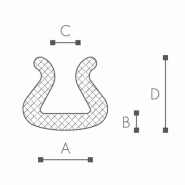 Profilé forme en U - 412657 – 45-71 mm_1