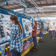 Tapis ESD pour Sols - De-Flex® ESD Nitrile - FR 574 Notrax tapis dissipant électricité Noir_1