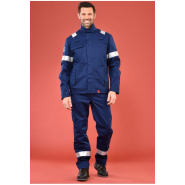 Blouson multirisques ATEX Plus réf. 636*ATX - bandes rétro-réfléchissantes ignifuges - coupe ajustée - lavage industriel_1