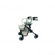 Rollator 4 roues Shangai - maniable et sécurisant avec freins, assise et panier amovible_1