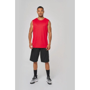 Short réversible basket-ball unisexe - 100% polyester - Réf : PA162 - PROACT_1