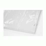 Bâches PVC blanche 550 gr/m² - Ourlet périphérique 5 cm - Œillets inox tous les 50 cm - 22 tailles disponibles_1