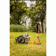 Ramasseuse à fruits avec moteur sans balais et guidon réglable