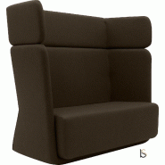 Canapé Softline Basket- 2 places - Feld marron 849, Haut_1