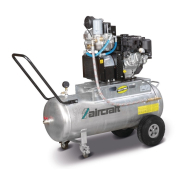 Compresseur à vis Aircraft ACS B&S 3,7-10-100 - Moteur thermique - Cuve galvanisée garantie 15 ans_1