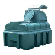 Cuve à fioul double paroi 2500L DISTRIFIOUL - Pompe 56L/min, enrouleur 13m, jauge ultrasonique_1