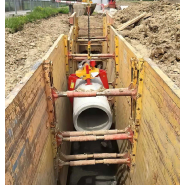 Grappin à tuyau pour pelle - Pour tuyaux en béton DN600 à DN1000 - 300 kg - dès 5 t_1