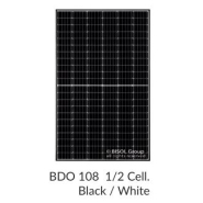 Panneaux photovoltaïques BISOL 132 1/2 CELLULES - Duplex BBO M10 500/510 Full Black/Black & White_1