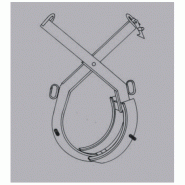 Pince de levage pour blocs irréguliers - CMU 1.5T et 2T - Référence 1558.1_1