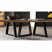 Table de réunion rectangulaire Kyo - Martex - Zebrano_1