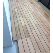 Lames de terrasses - Moulures du Nord - cèdre clipsable sans vis ni clou - épaisseur 32 mm_1