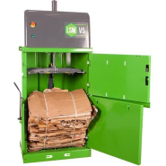 Presse à balles V5 - Compacteur polyvalent pour déchets plastiques, carton, textile et plus - Balles de 50 à 100 kg_1